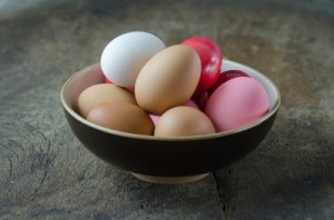 Eier enthalten bekanntlich viel Eiweiss, nicht nur an Ostern.