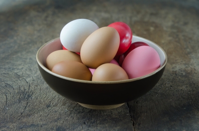 Eier enthalten bekanntlich viel Eiweiss, nicht nur an Ostern.