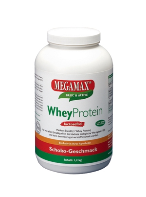 Das Whey Protein von Megamax gehört zu den hochwertigen Proteinshakes in der gehobenen Preisklasse.