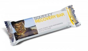 Der Recovery Bar von Squeezy für schnelle Energie