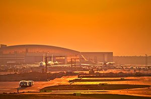 Ein kurzer Arbeitsweg zum Frankfurter Flughafen sorgt für weniger Stress.